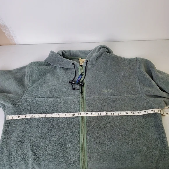 Llbean Hooded Fleece Zip Jacket - Picture 4 of 8